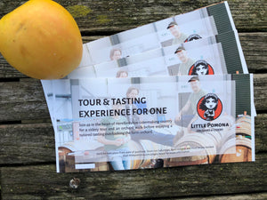 2023 & 2024 Tour & Tasting Vouchers - for Josh's 21 birthday!